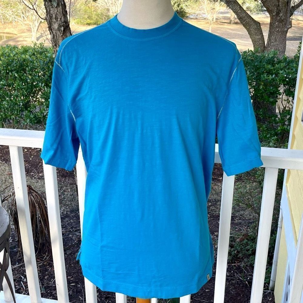 True Measure if a Man Neon Blue T Shirt. Large.